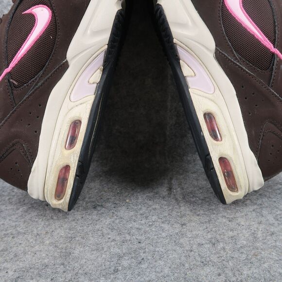 Nike Shoes Womens 9 Sneaker Athletic Trainer Health Walker Air Max Leather Brown - Picture 12 of 16